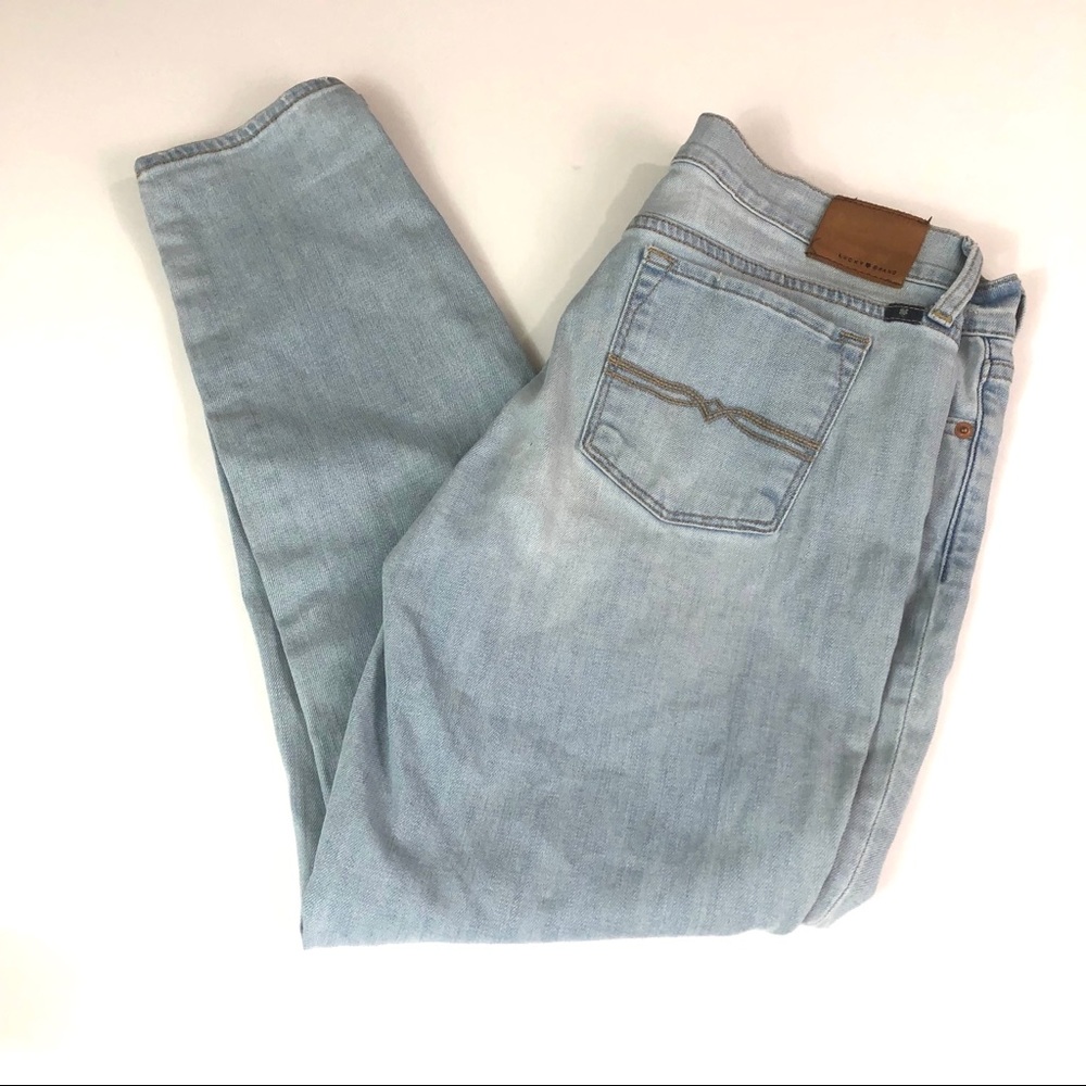 Lucky Brand Charlie Skinny Light Wash Jeans Sz 10